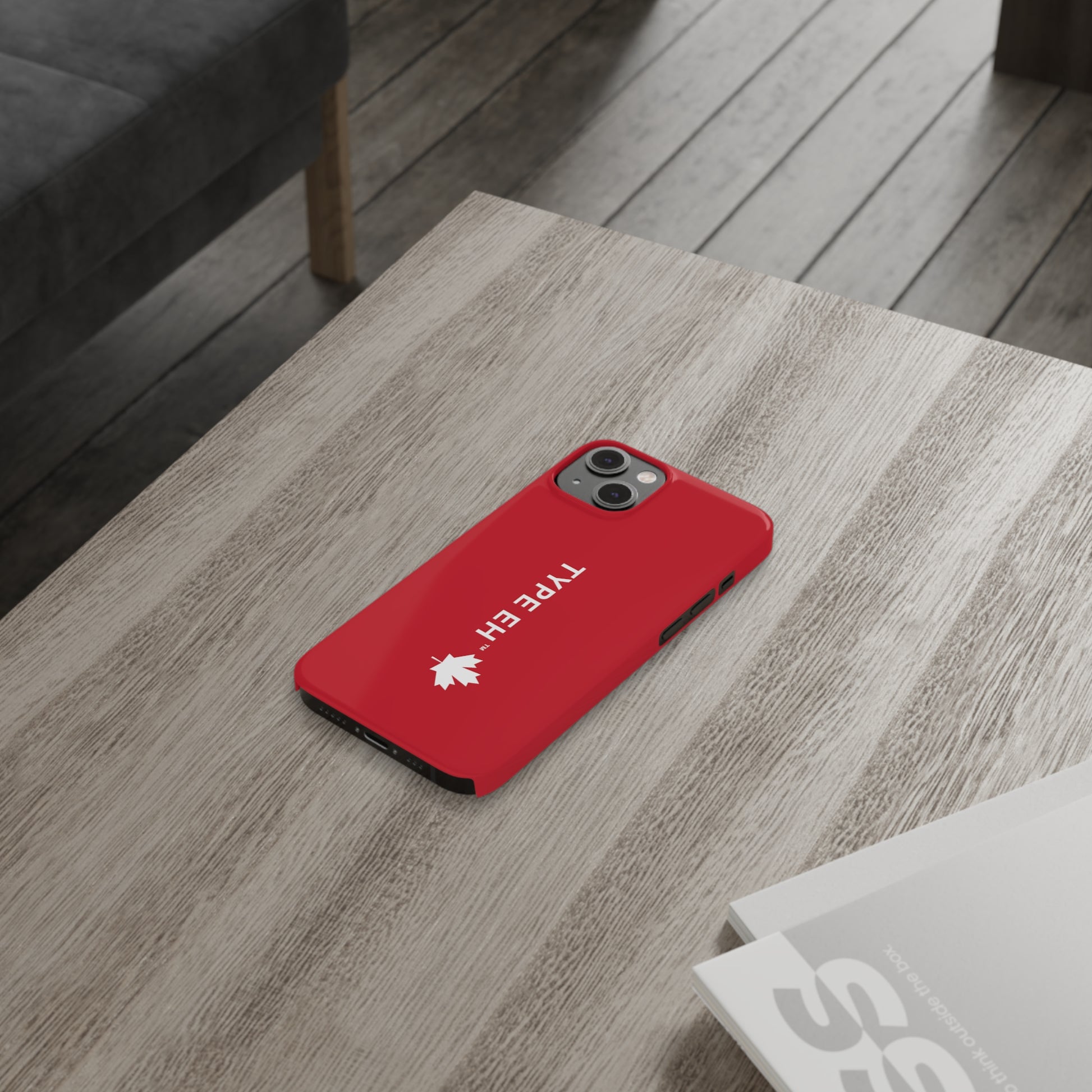 Red Type Eh Shop Phone Case (Apple Specific)