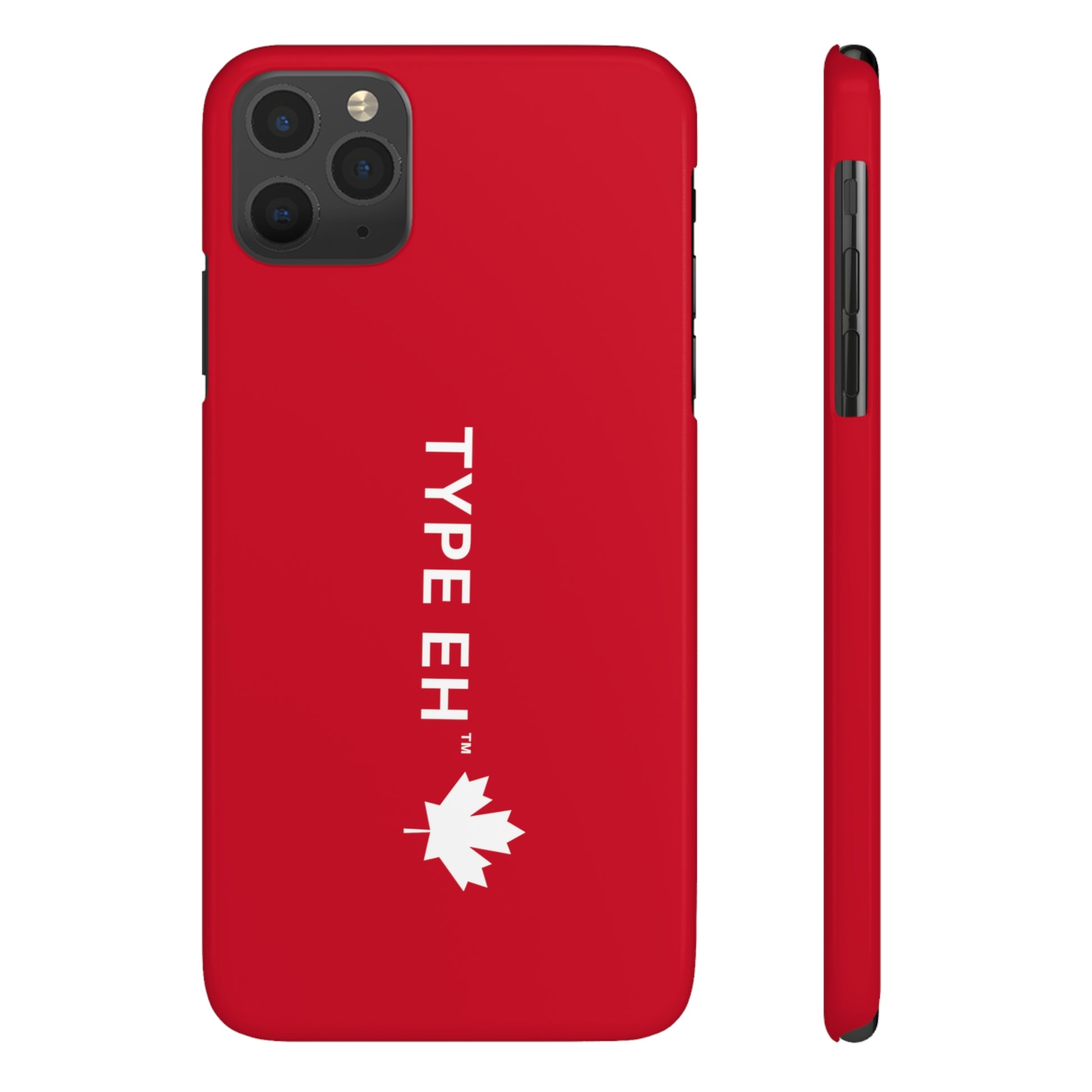 Red Type Eh Shop Phone Case (Apple Specific)