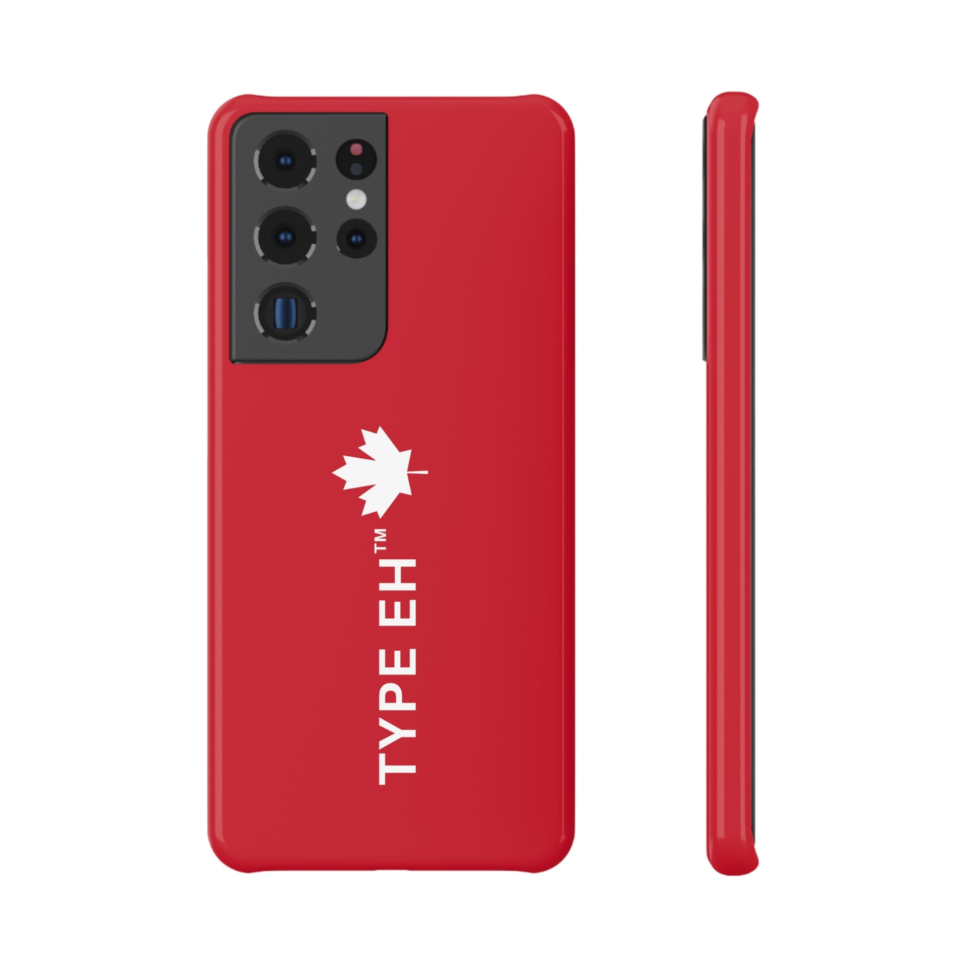 Red Type Eh Shop Slim Snap Case (Samsung Specific)
