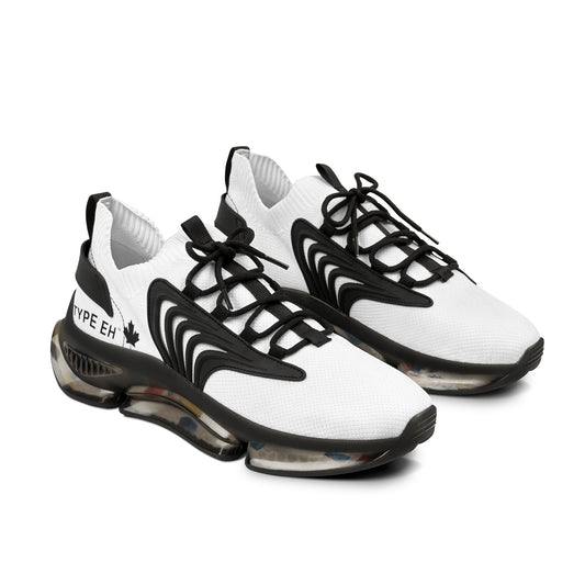 Black White Type Eh Shop Men's Mesh Sneakers Eh