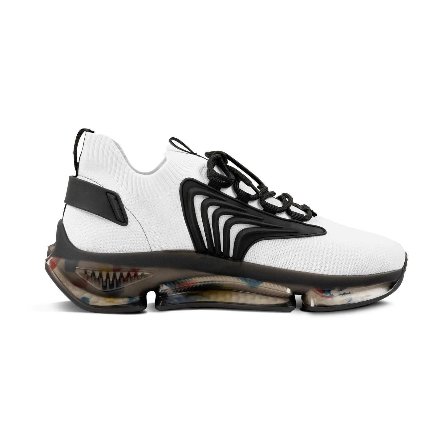 Black White Type Eh Shop Men's Mesh Sneakers Eh