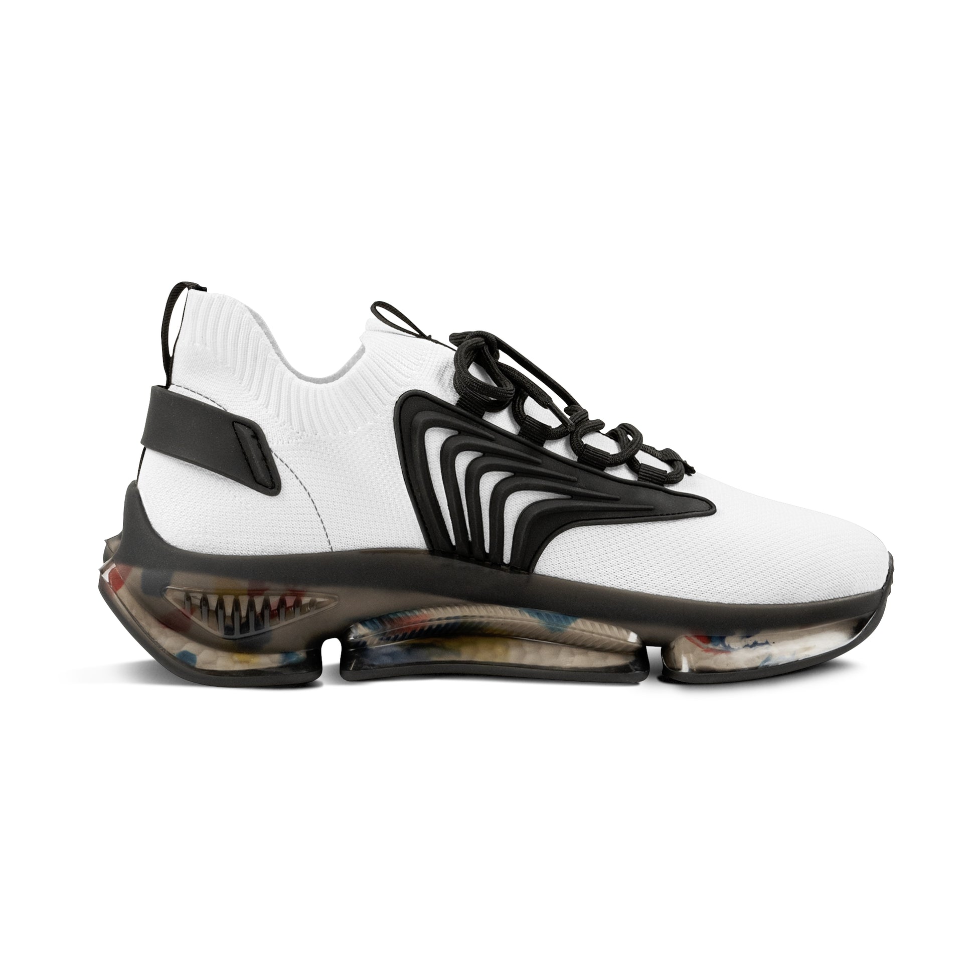 Black White Type Eh Shop Men's Mesh Sneakers Eh