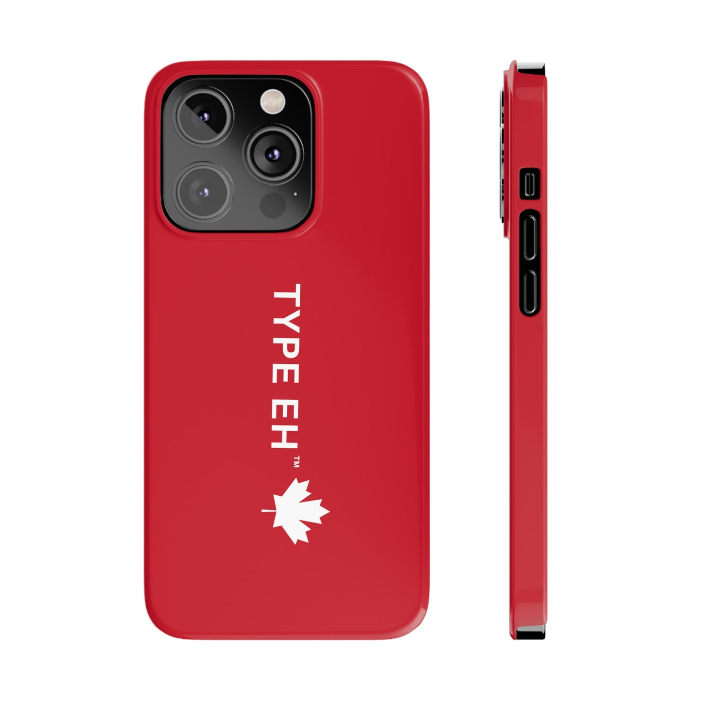 Red Type Eh Shop Phone Case (Apple Specific)
