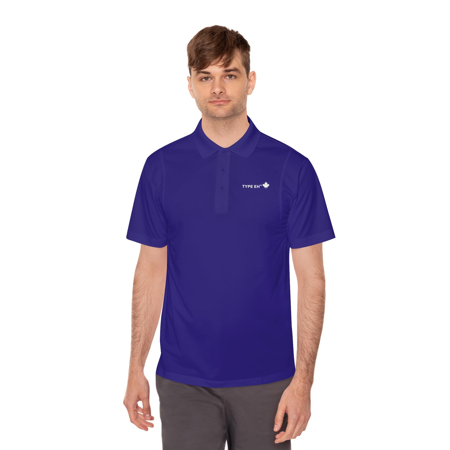 Men's Sport Polo Shirt - TYPE EH™ Comfortable Casual Wear
