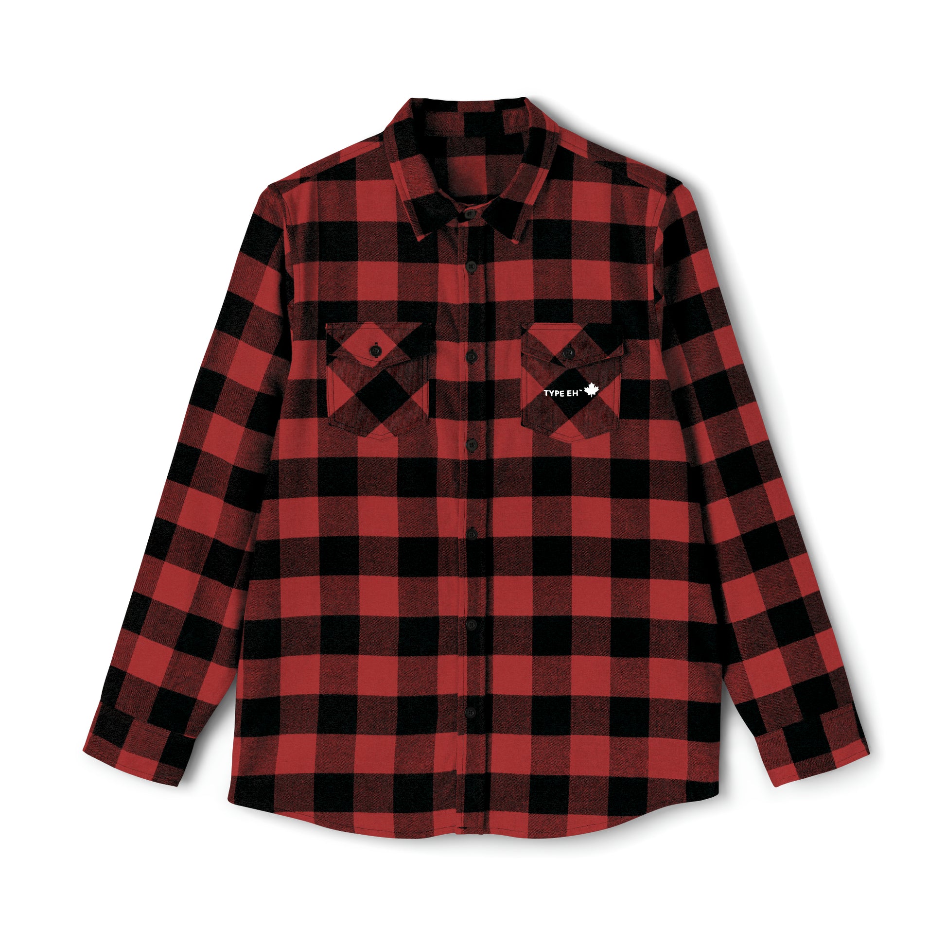 Red Type Eh Shop Unisex Flannel Shirt