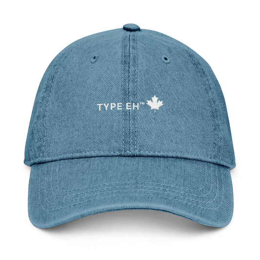 Eh Denim Hat (Embroidered)