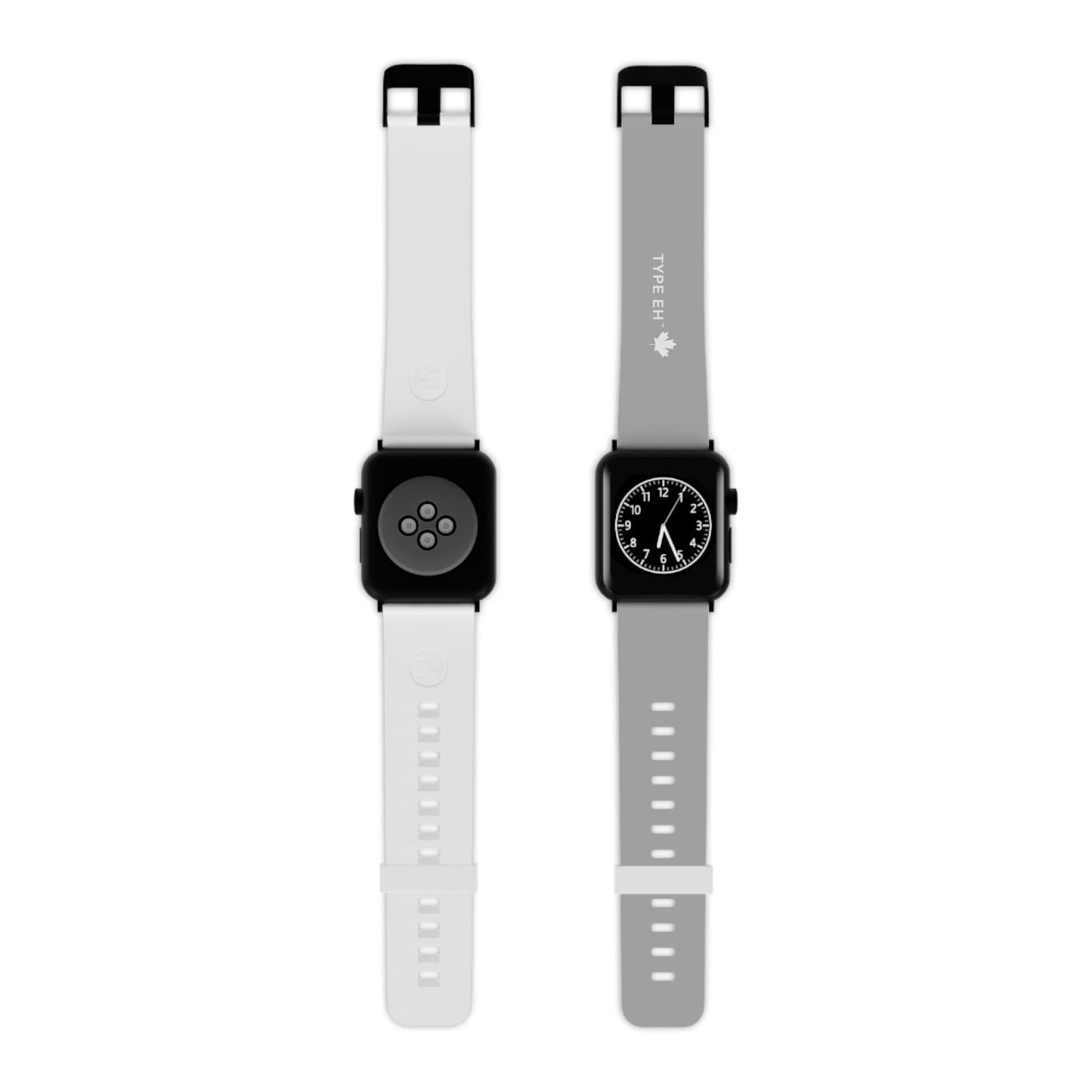Black White Type Eh Shop Watch Band for Apple Watch's