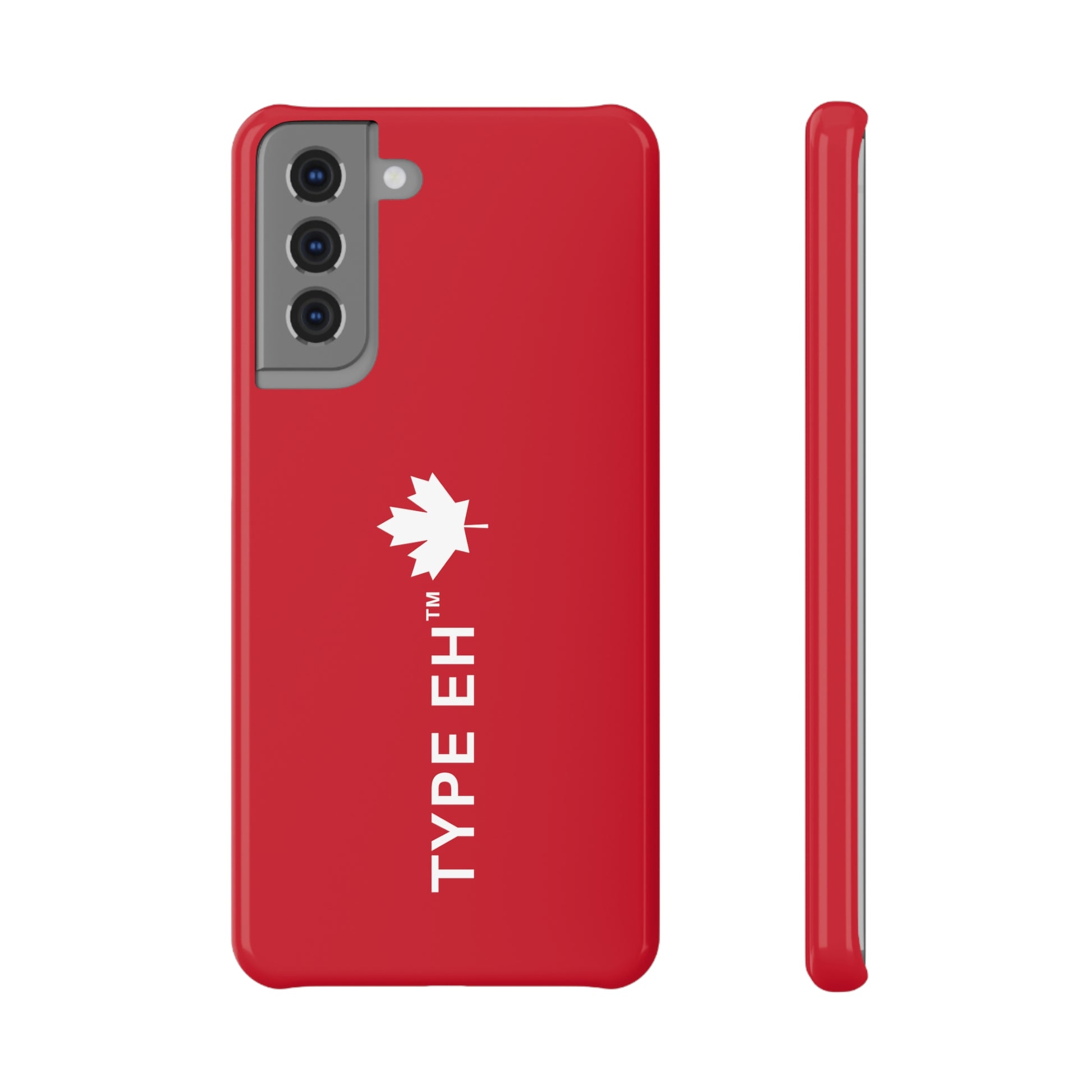 Red Type Eh Shop Slim Snap Case (Samsung Specific)
