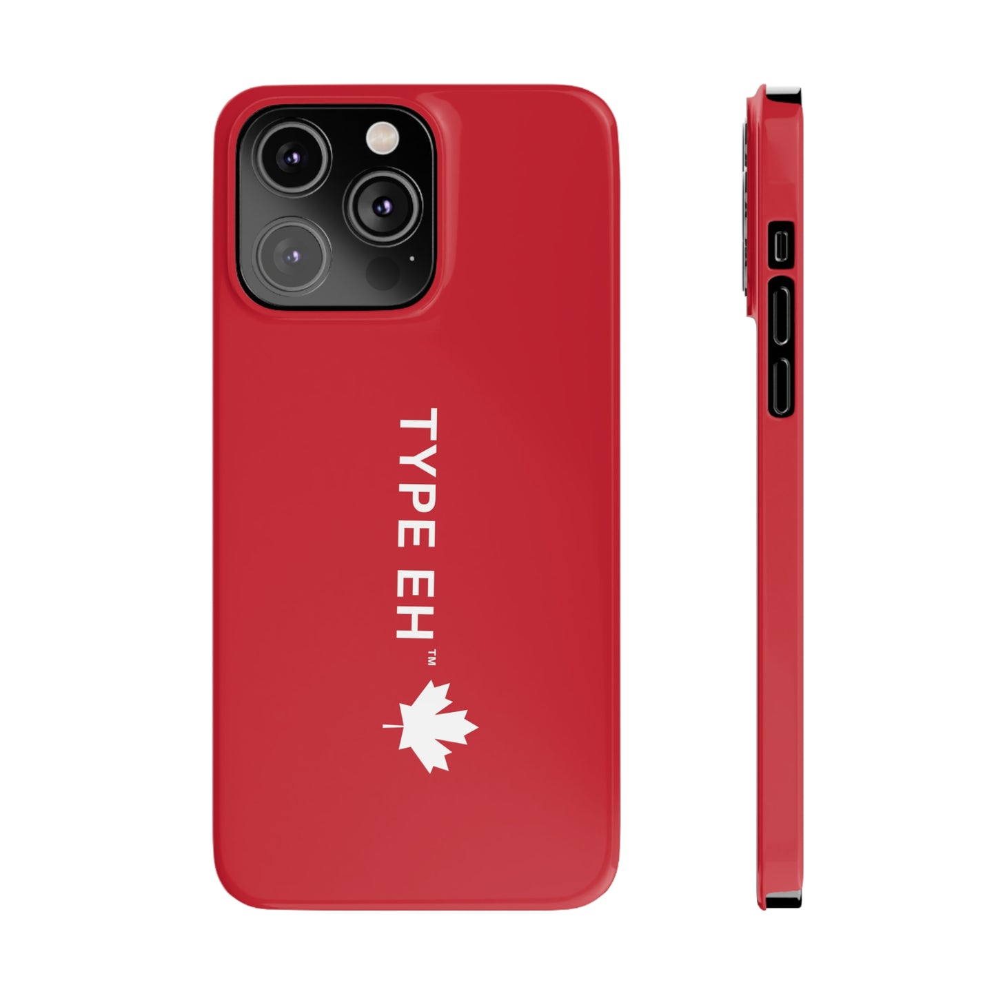 Red Type Eh Shop Phone Case (Apple Specific)