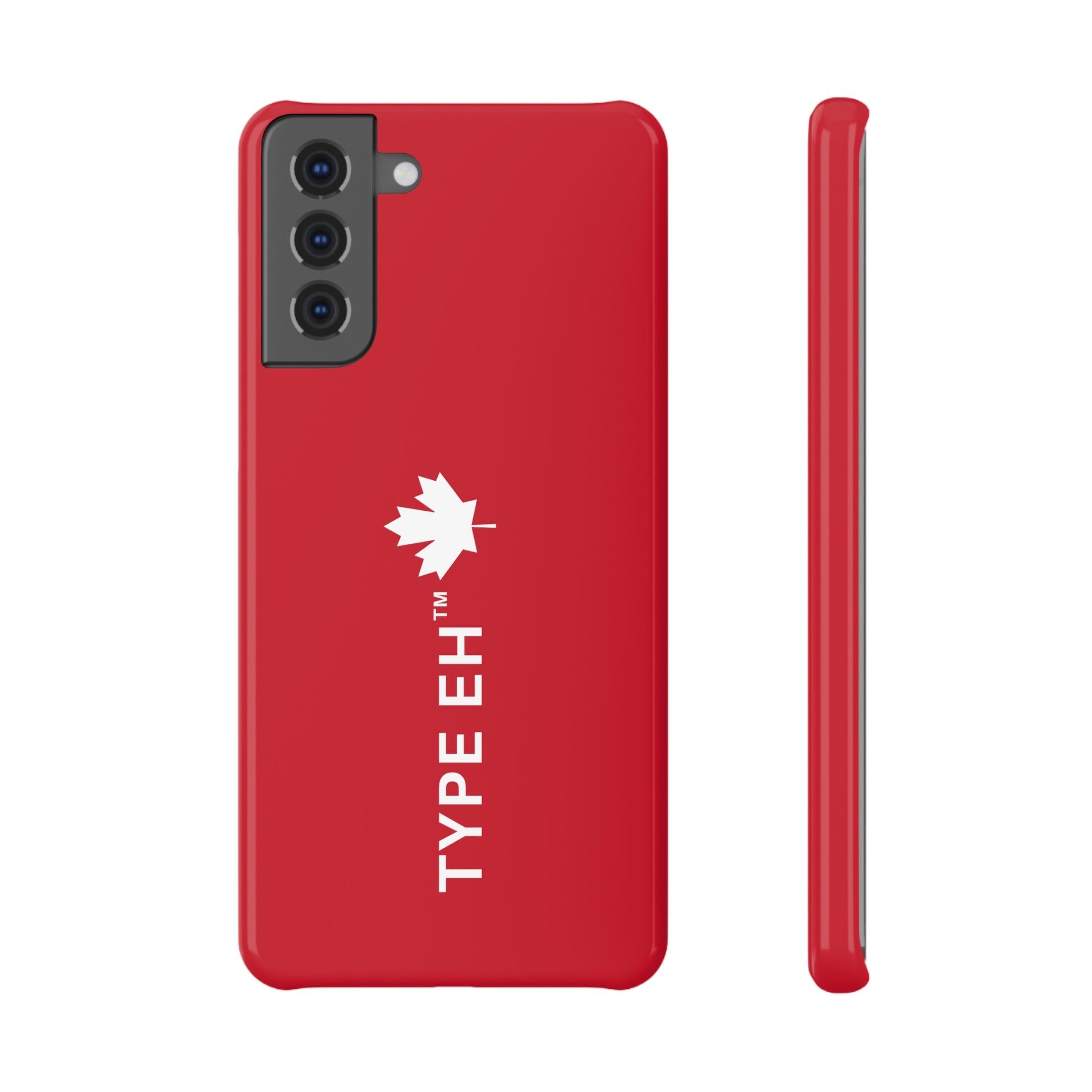 Red Type Eh Shop Slim Snap Case (Samsung Specific)