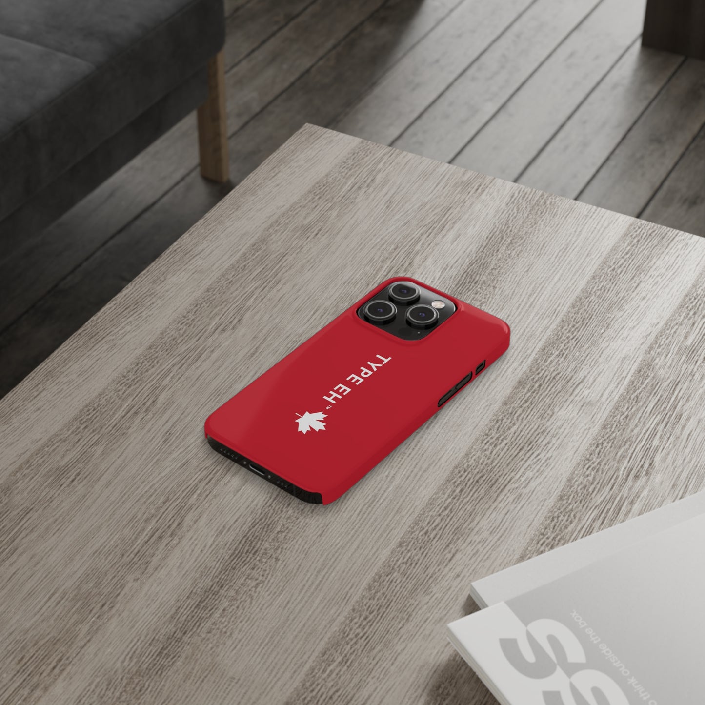 Red Type Eh Shop Phone Case (Apple Specific)