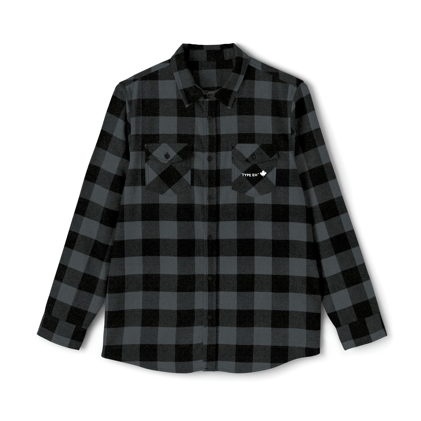 Black Type Eh Shop Unisex Flannel Shirt