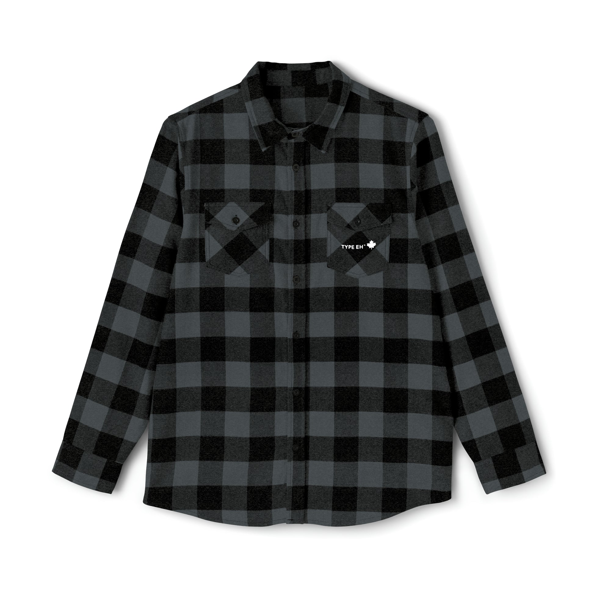 Black Type Eh Shop Unisex Flannel Shirt