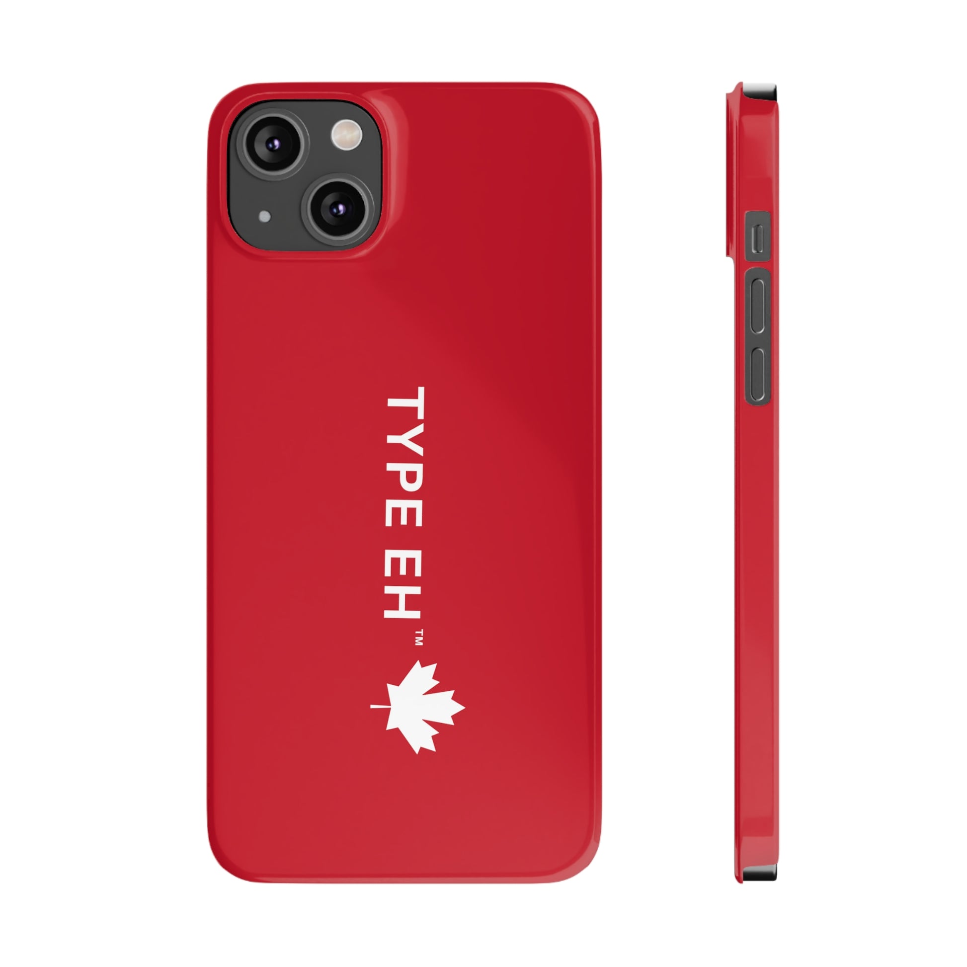 Red Type Eh Shop Phone Case (Apple Specific)