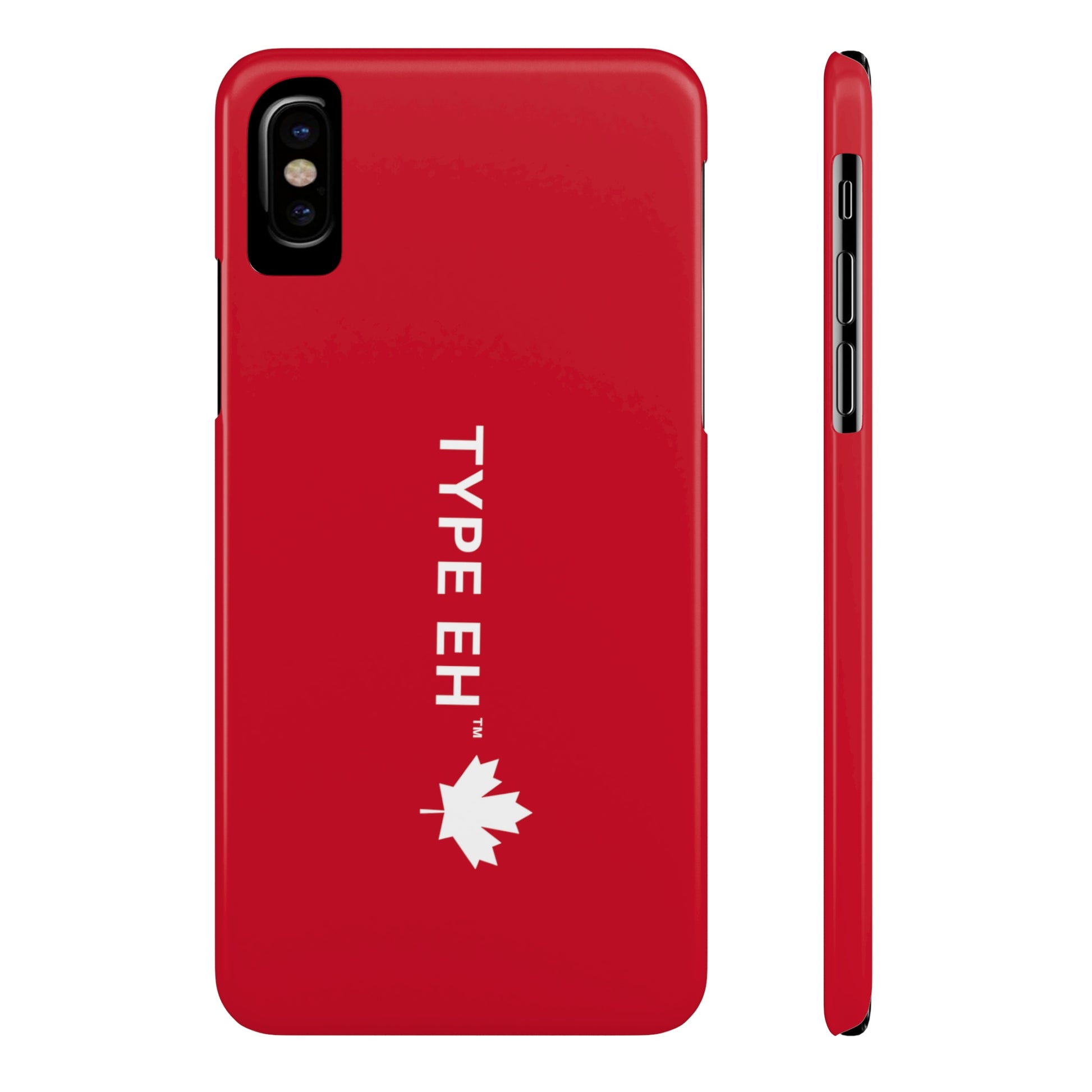 Red Type Eh Shop Phone Case (Apple Specific)