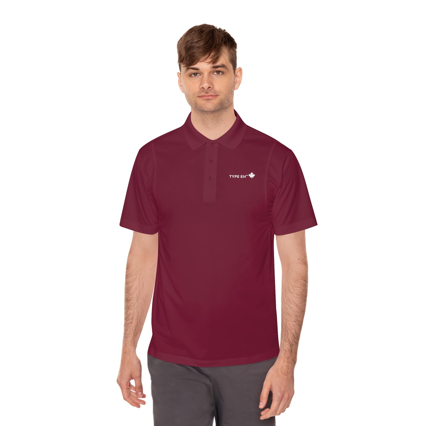 Men's Sport Polo Shirt - TYPE EH™ Comfortable Casual Wear