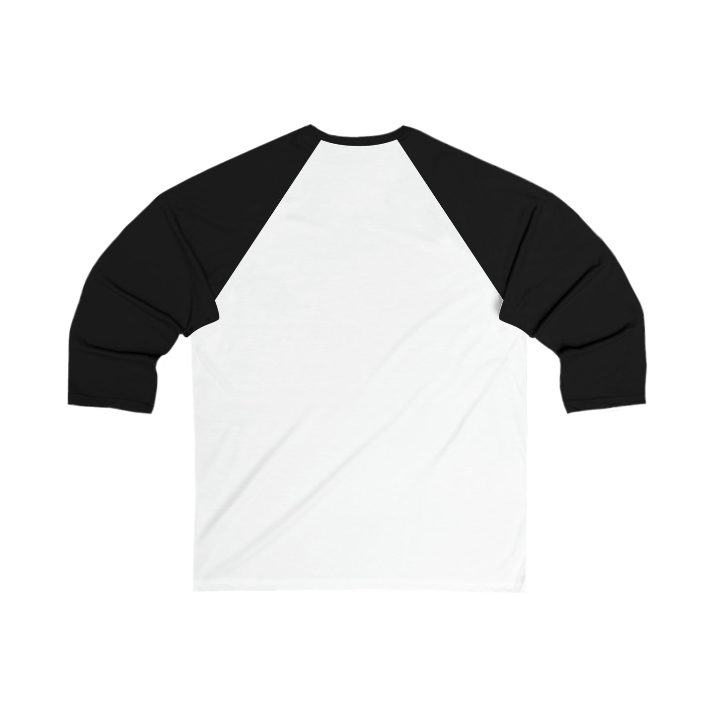 Black White Eh 3\4 Sleeve Baseball Tee Type Eh Shop