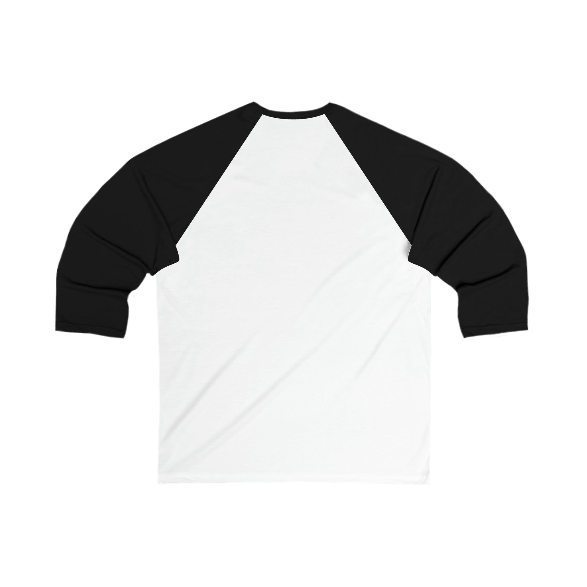 Black White Eh 3\4 Sleeve Baseball Tee Type Eh Shop