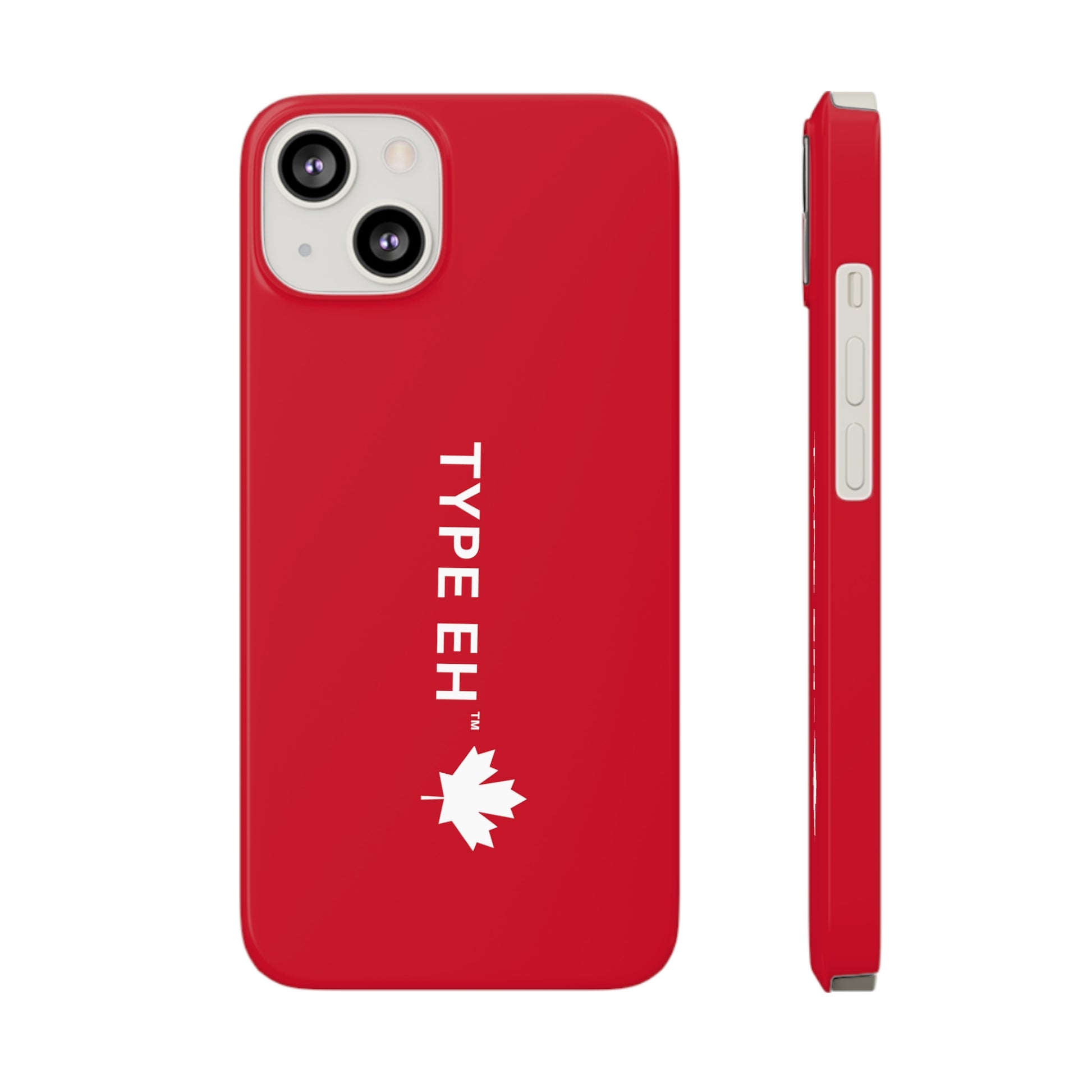 Red Type Eh Shop Phone Case (Apple Specific)
