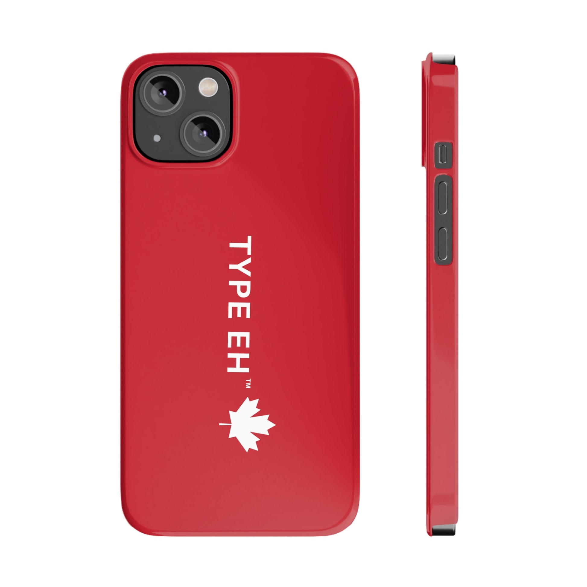 Red Type Eh Shop Phone Case (Apple Specific)