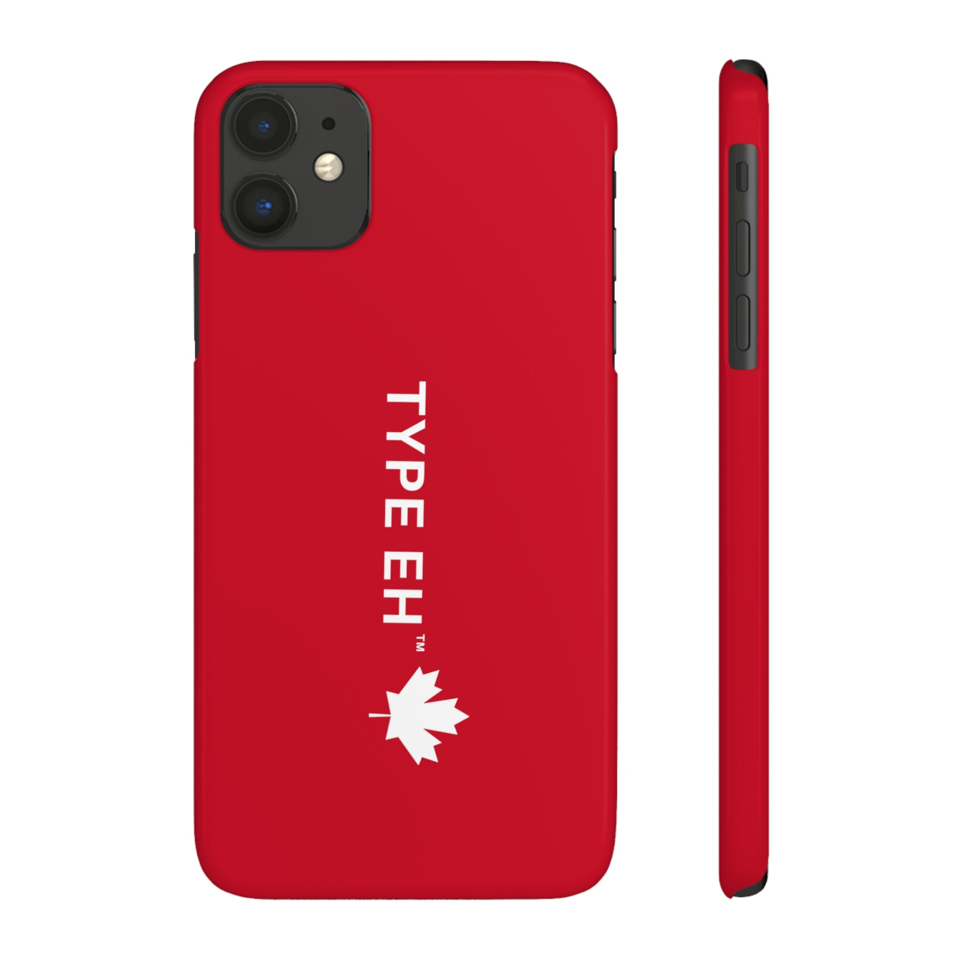 Red Type Eh Shop Phone Case (Apple Specific)