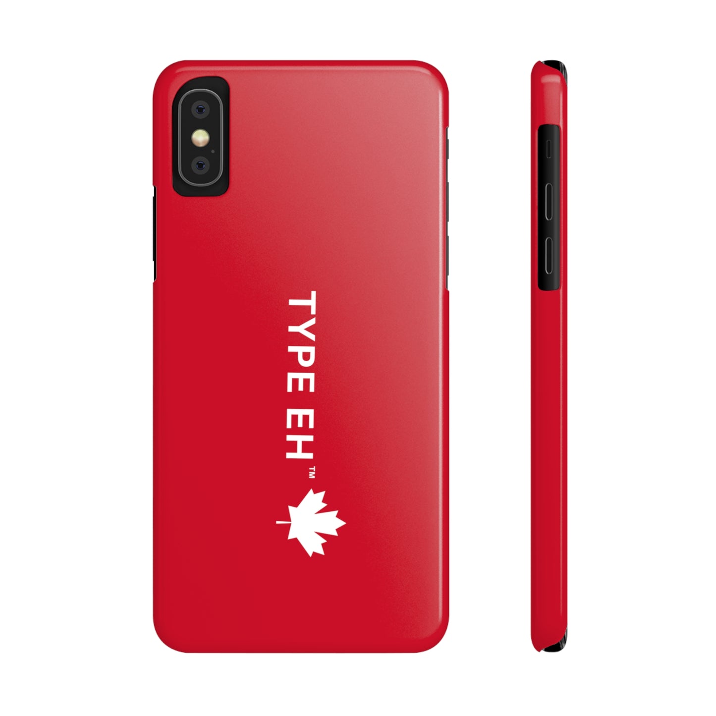 Red Type Eh Shop Phone Case (Apple Specific)