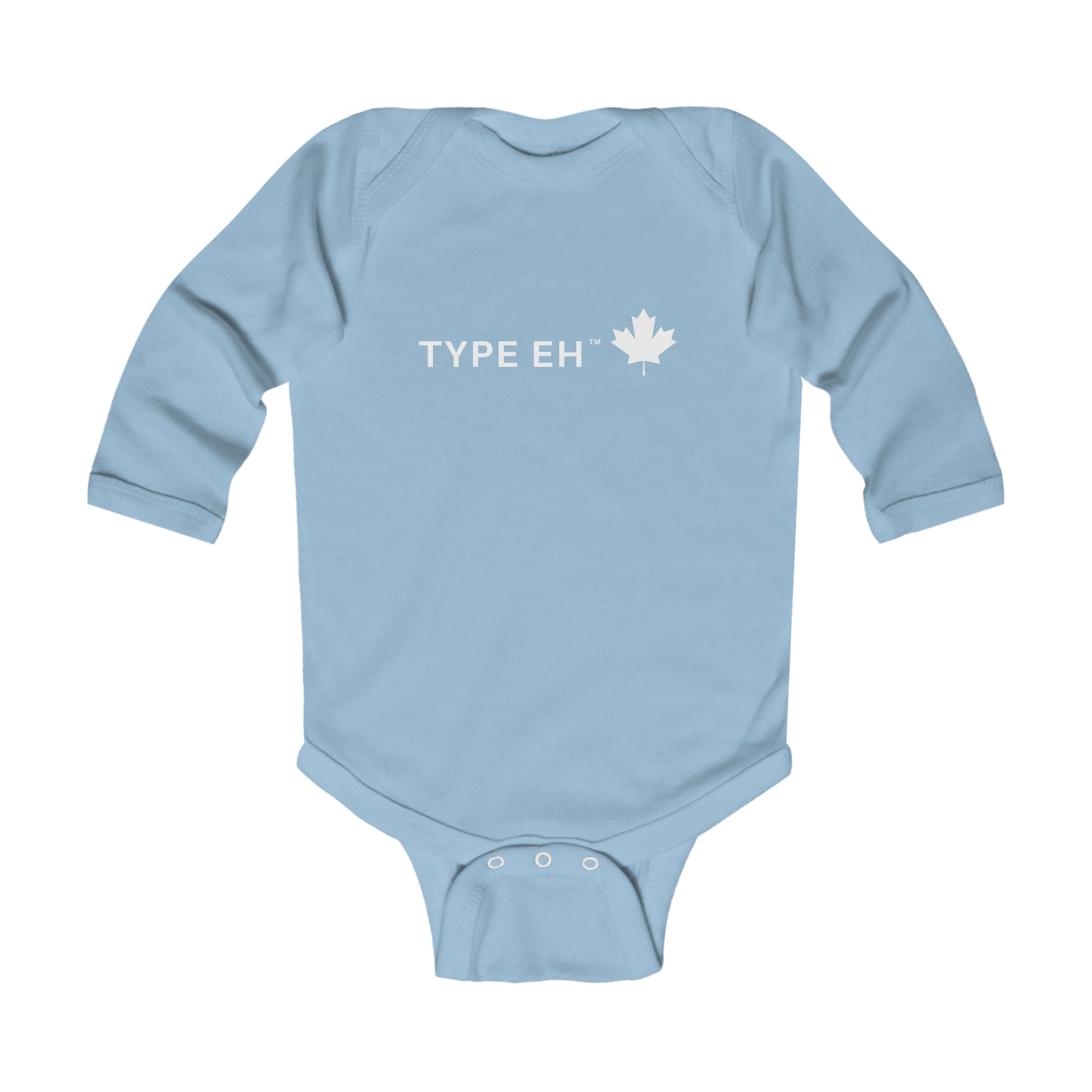 Blue Eh Infant Long Sleeve Bodysuit Type Eh Shop