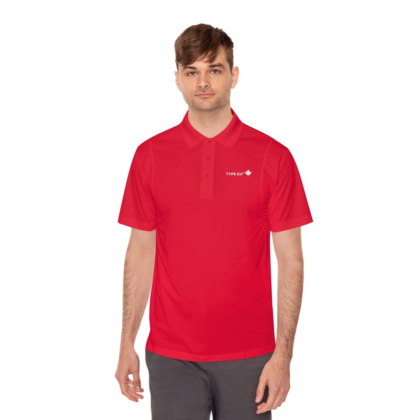 Men's Sport Polo Shirt - TYPE EH™ Comfortable Casual Wear