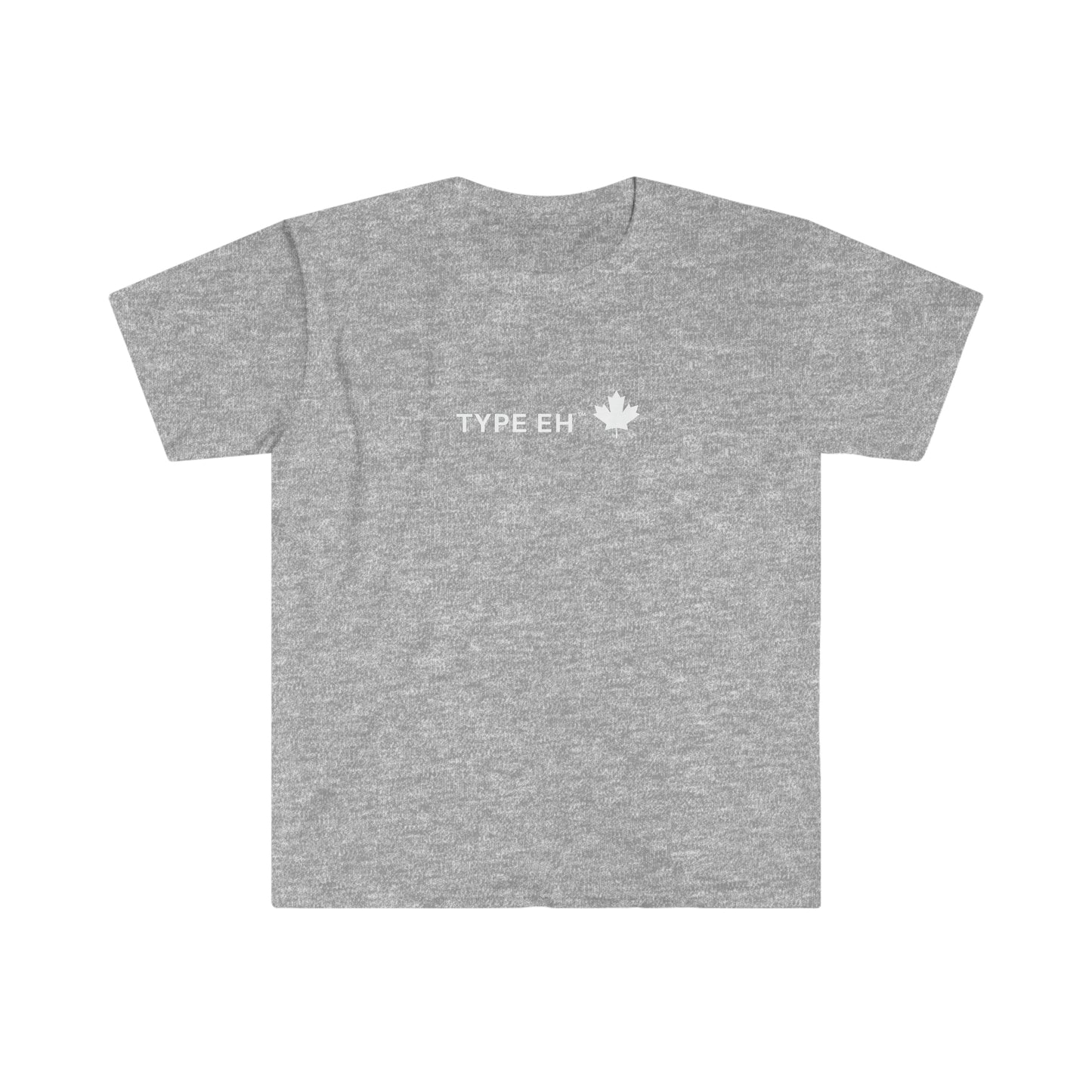 Grey Type Eh Shop Softstyle T-Shirt