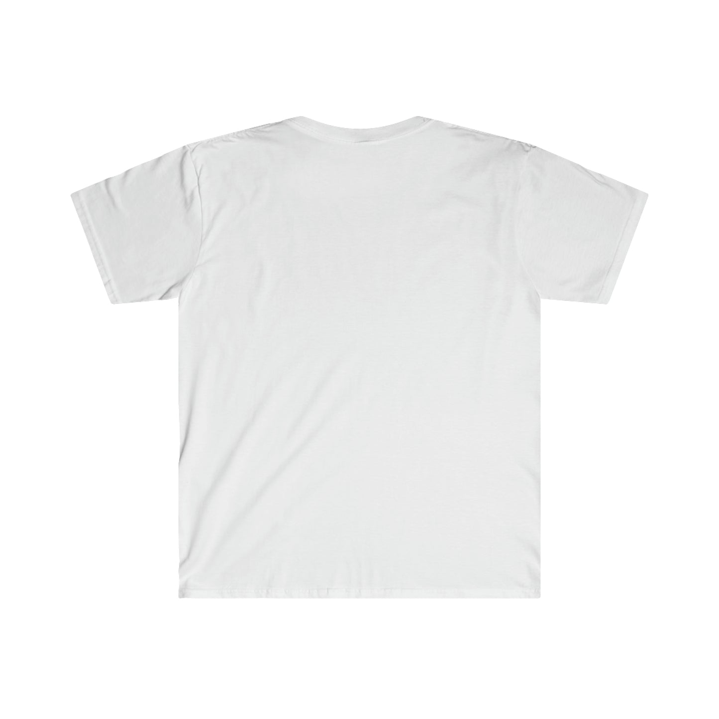 White Type Eh Shop Softstyle T-Shirt