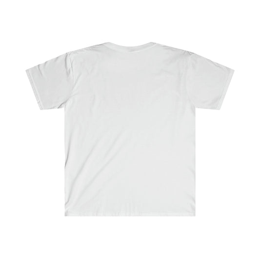 White Type Eh Shop Softstyle T-Shirt