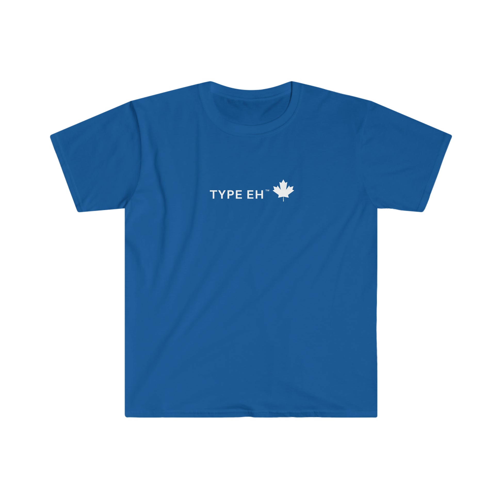 Blue Type Eh Shop Softstyle T-Shirt