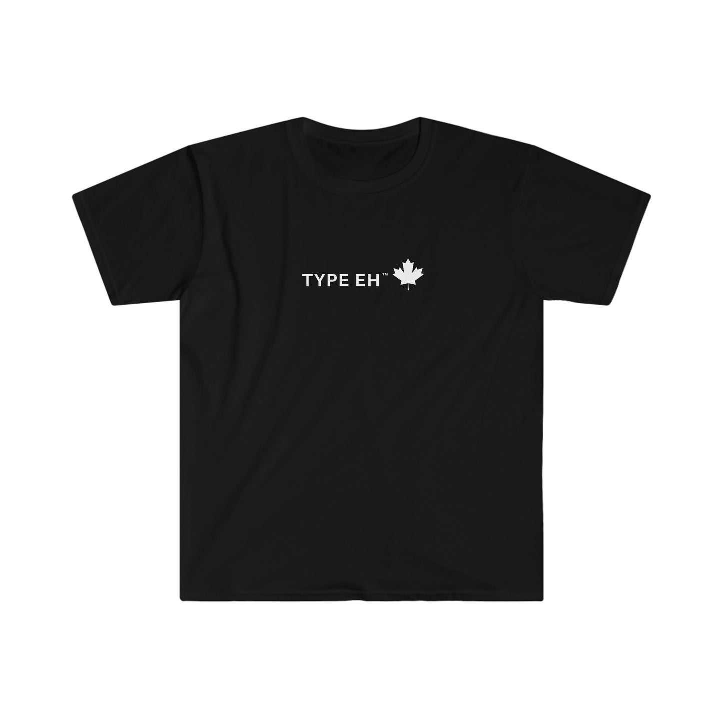 Black Type Eh Shop Softstyle T-Shirt