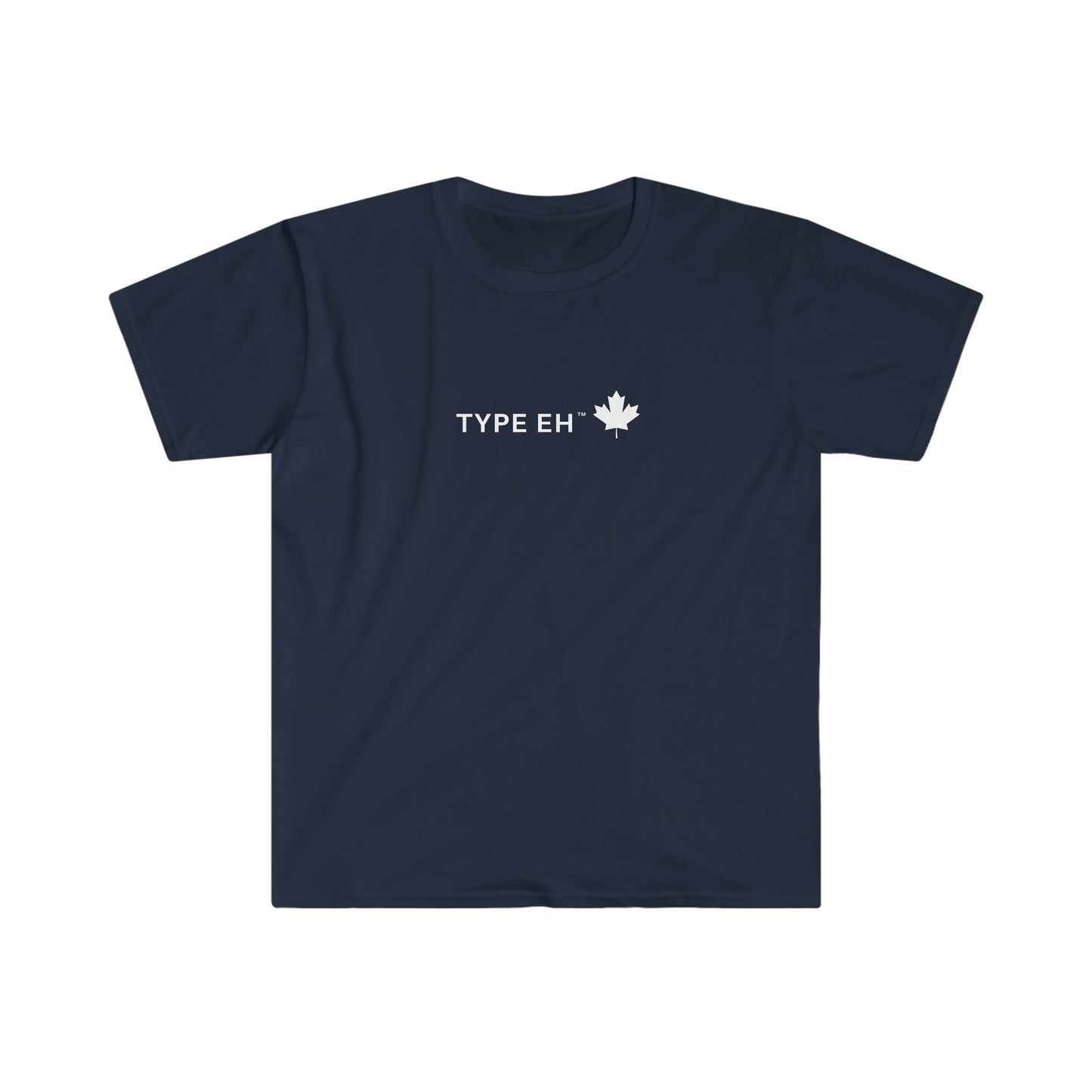 Navy Type Eh Shop Softstyle T-Shirt