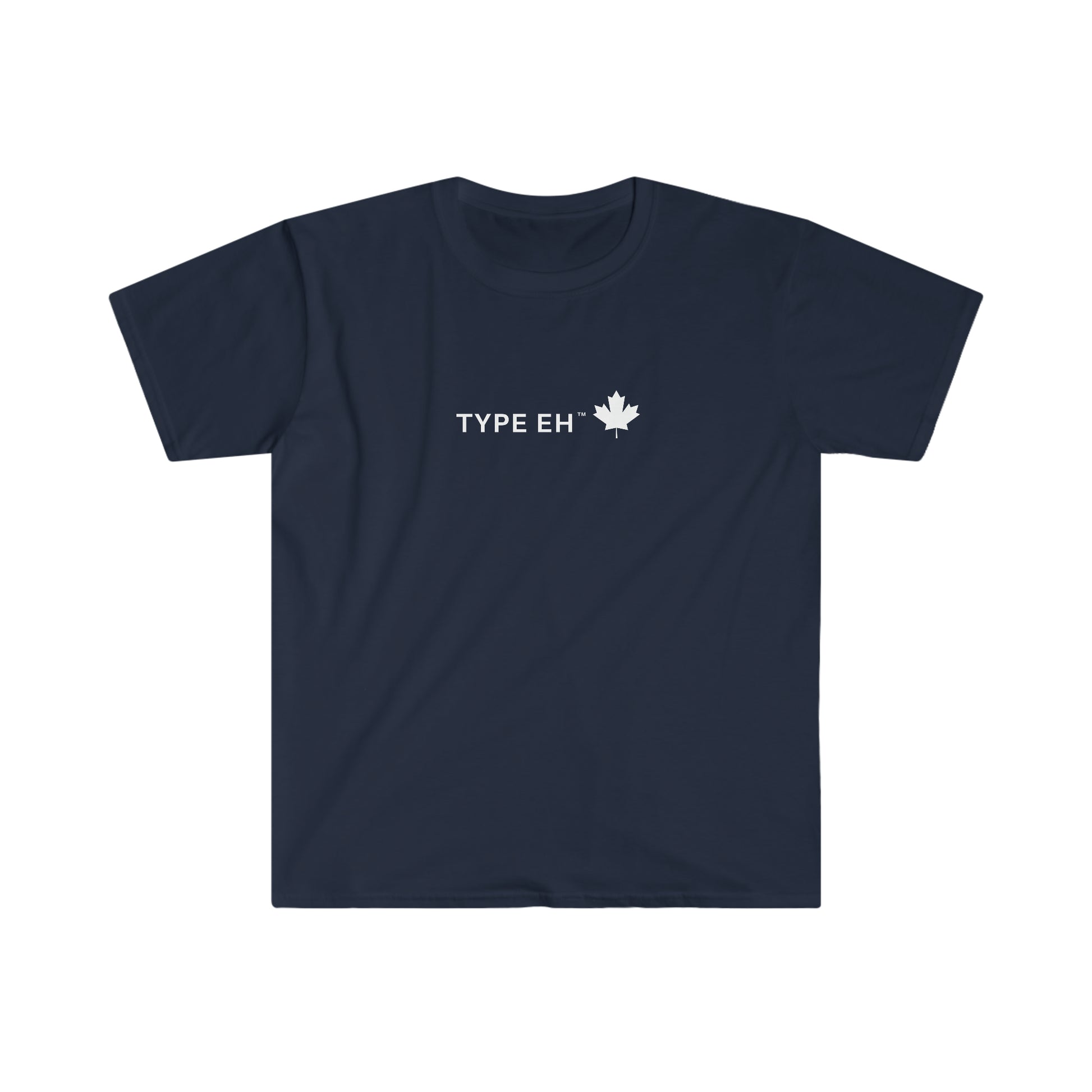 Navy Type Eh Shop Softstyle T-Shirt