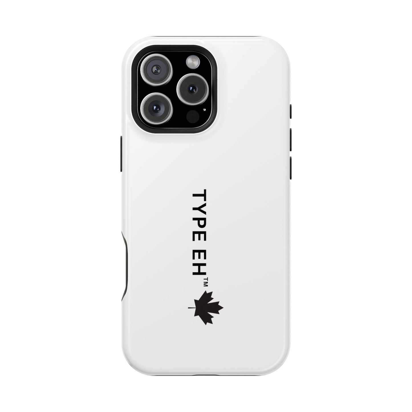 Magnetic Impact-Resistant Phone Case — “TYPE EH” Maple Logo