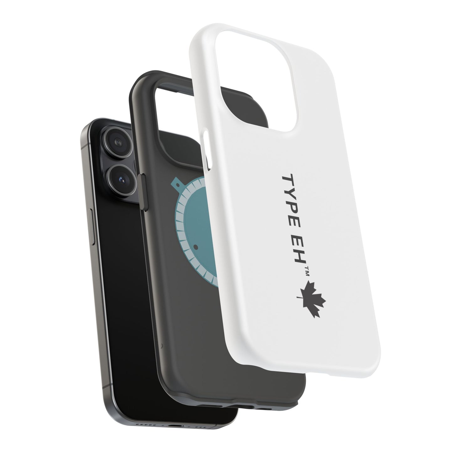 Magnetic Impact-Resistant Phone Case — “TYPE EH” Maple Logo