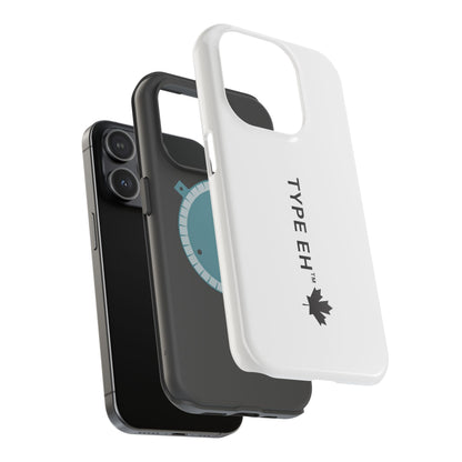 Magnetic Impact-Resistant Phone Case — “TYPE EH” Maple Logo