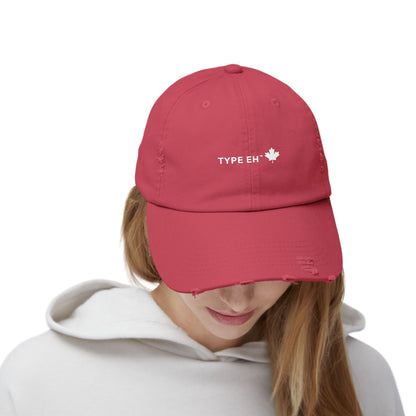 Eh Distressed Cap