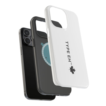 Magnetic Impact-Resistant Phone Case — “TYPE EH” Maple Logo