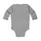 Grey Eh Infant Long Sleeve Bodysuit Type Eh Shop
