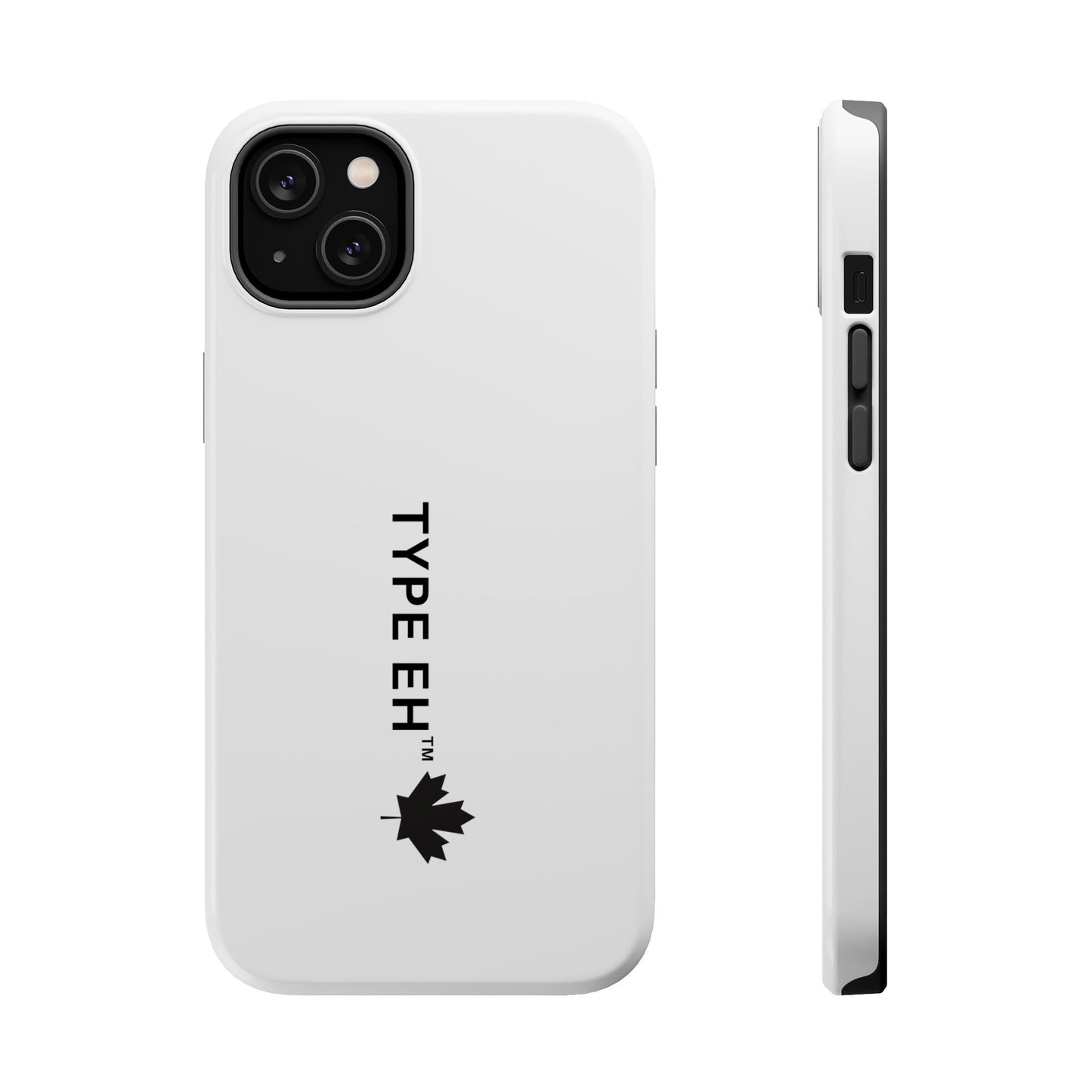 Magnetic Impact-Resistant Phone Case — “TYPE EH” Maple Logo