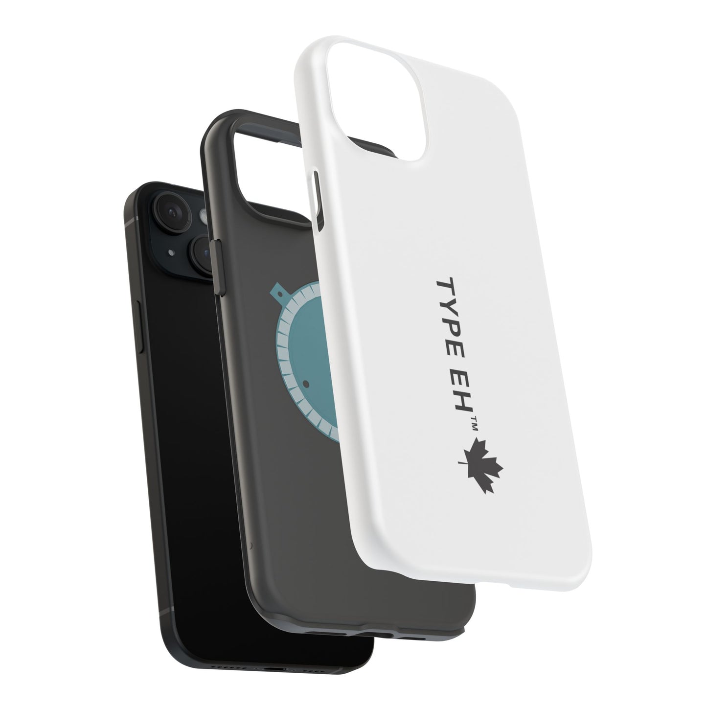 Magnetic Impact-Resistant Phone Case — “TYPE EH” Maple Logo