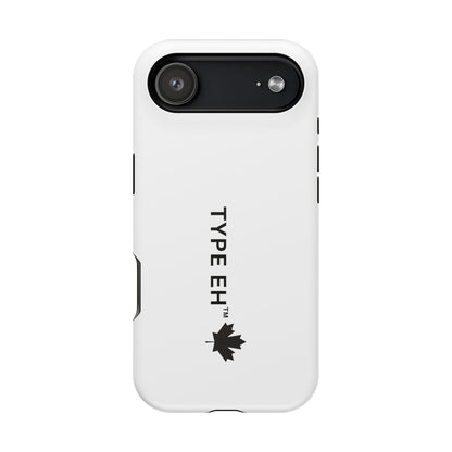 Magnetic Impact-Resistant Phone Case — “TYPE EH” Maple Logo