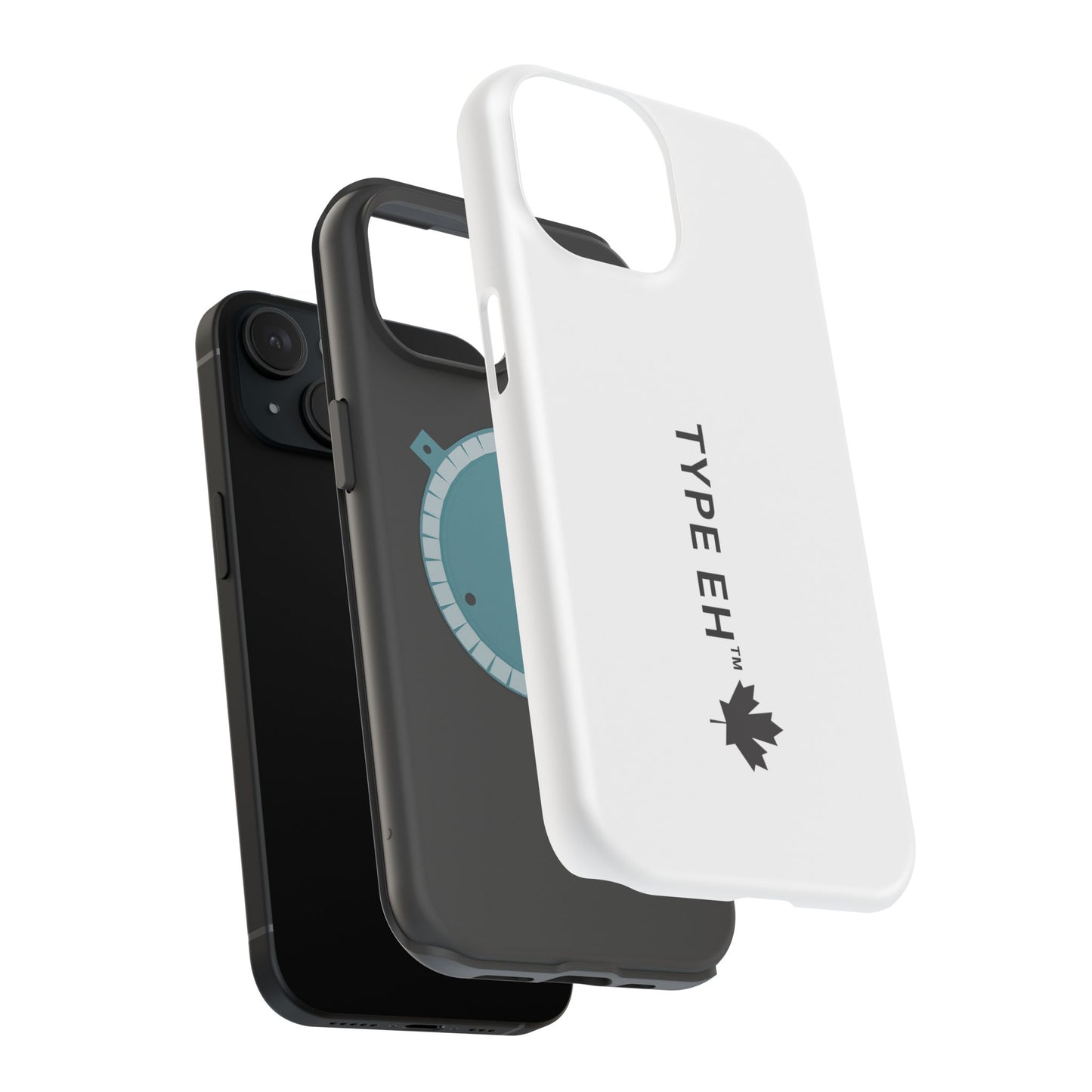 Magnetic Impact-Resistant Phone Case — “TYPE EH” Maple Logo