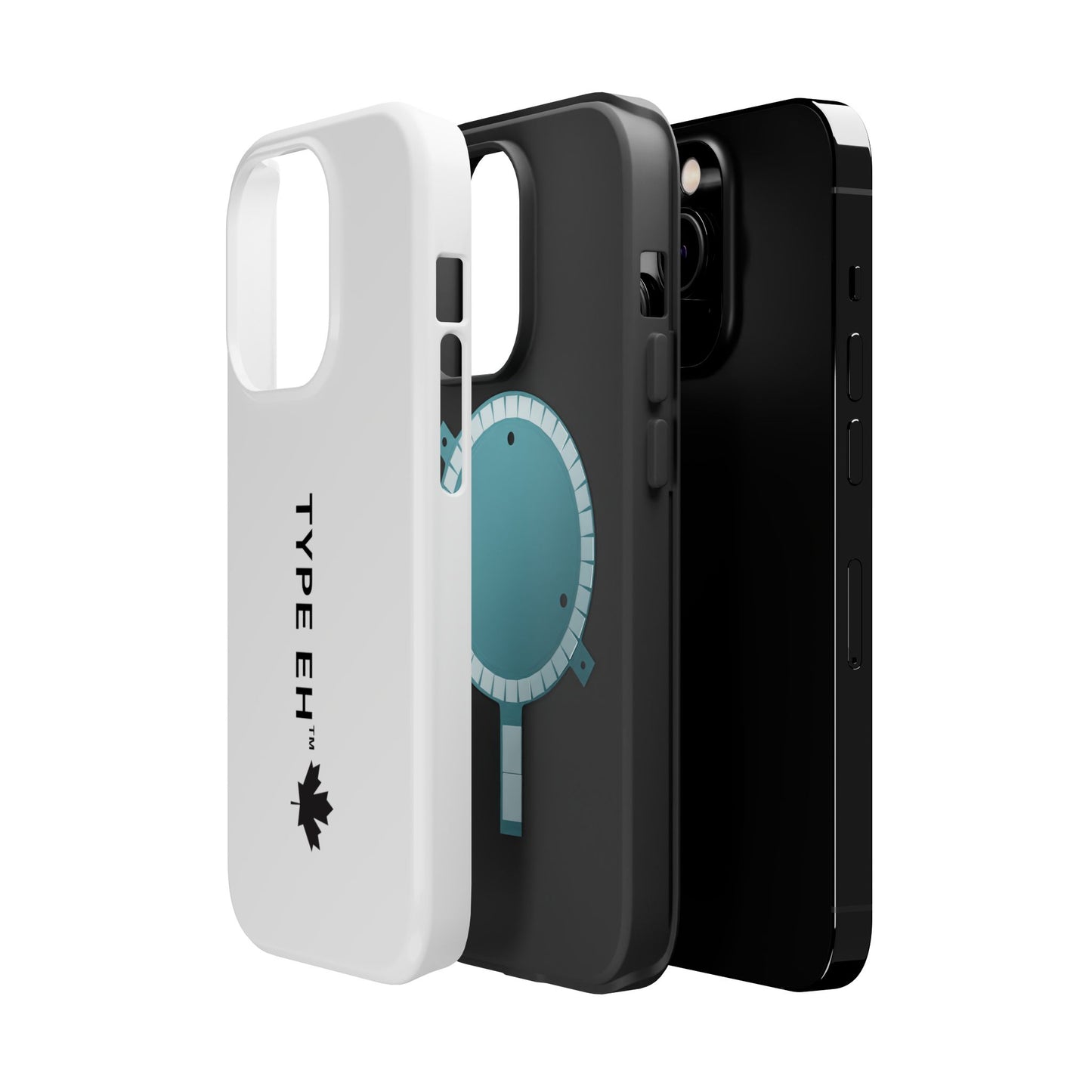 Magnetic Impact-Resistant Phone Case — “TYPE EH” Maple Logo