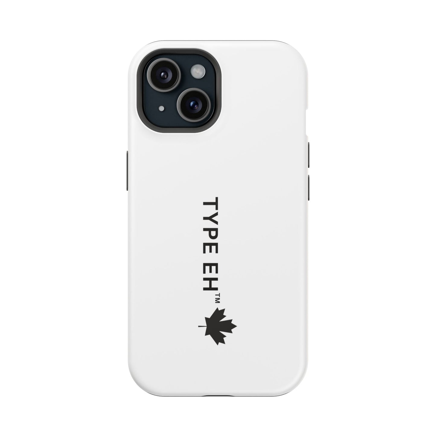 Magnetic Impact-Resistant Phone Case — “TYPE EH” Maple Logo