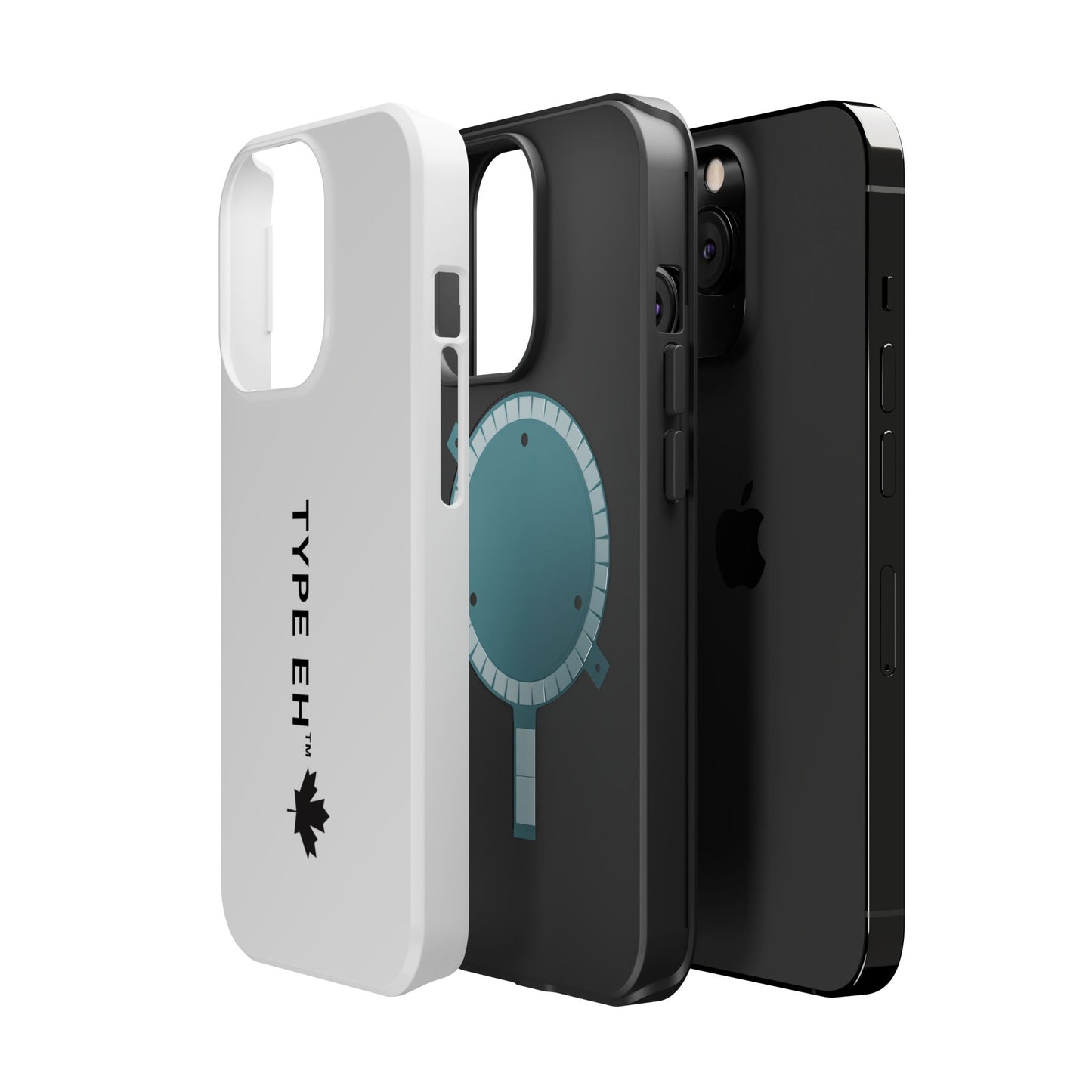 Magnetic Impact-Resistant Phone Case — “TYPE EH” Maple Logo