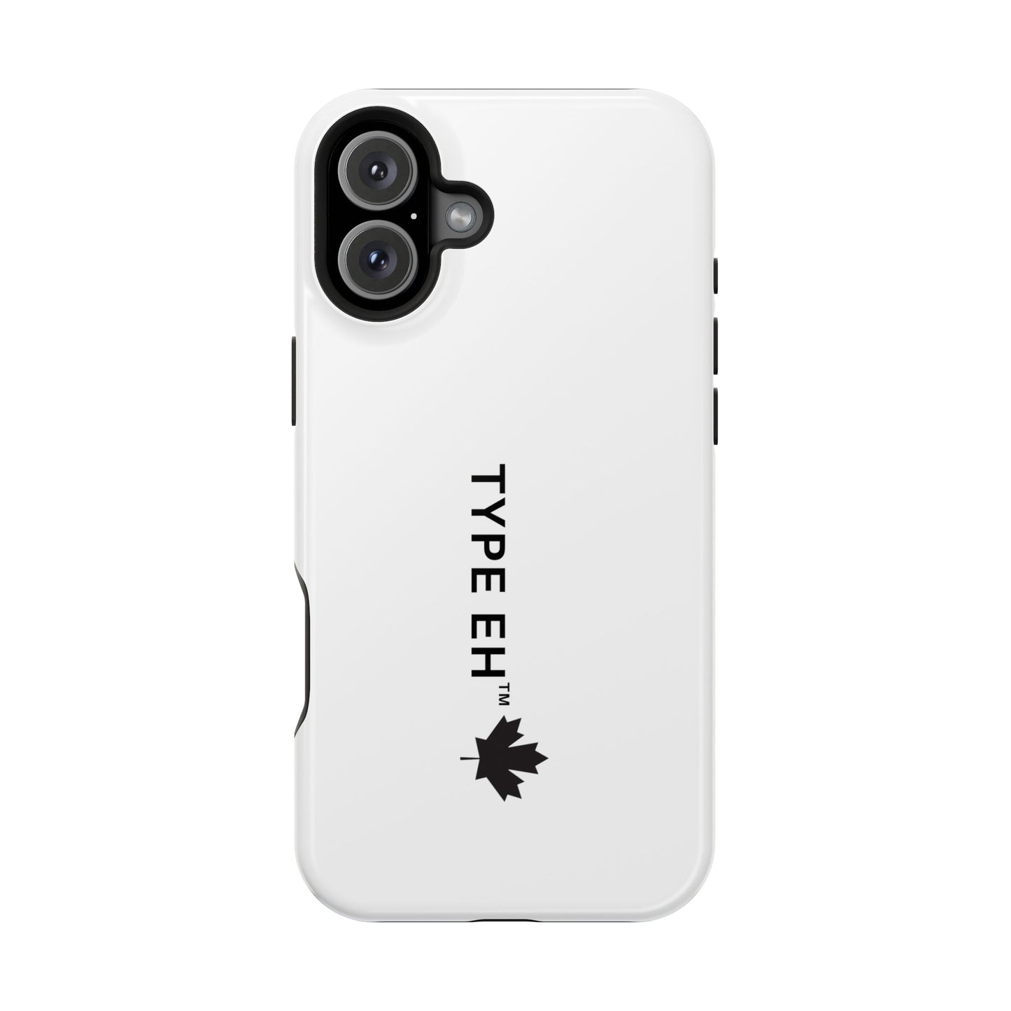 Magnetic Impact-Resistant Phone Case — “TYPE EH” Maple Logo