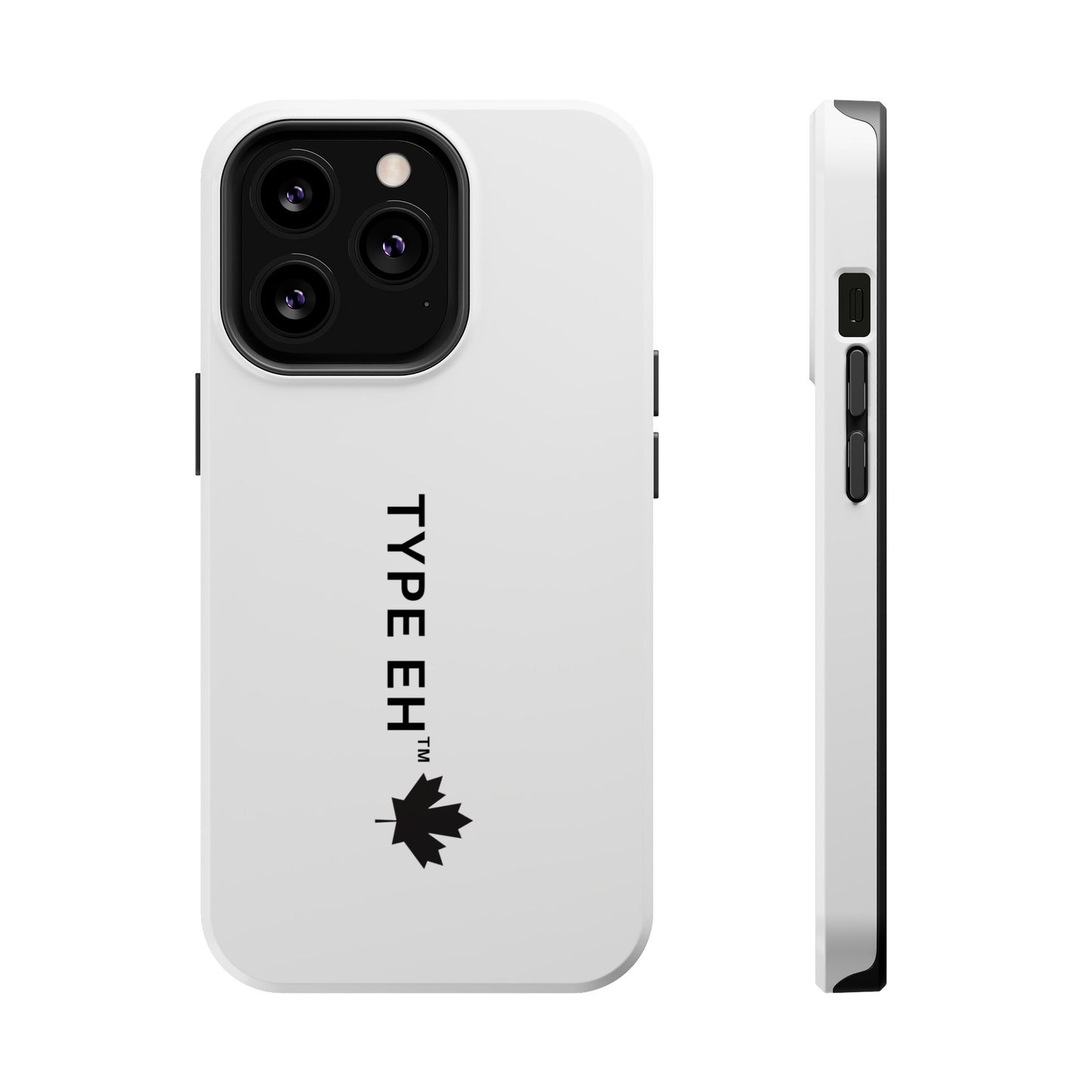 Magnetic Impact-Resistant Phone Case — “TYPE EH” Maple Logo